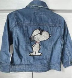 スヌーピー ジージャン PEANUTS キッズジージャン ジャケット