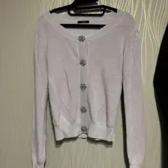 美品♡ビジューカーディガン