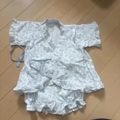 西松屋　花柄 甚平 80サイズ　2回だけ使いました