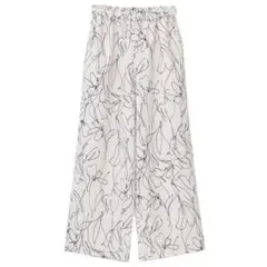 earth music&ecology アソートリラックスパンツ フラワー 花柄