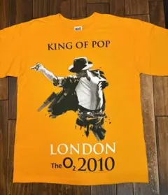 新品 マイケルジャクソン 幻のロンドン公演 TシャツS10日目希少カラー