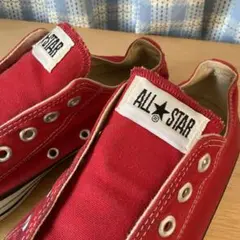 か*に様 「 コンバース CONVERSE ALL STAR US8／赤／USA