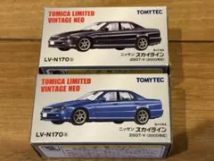 トミカリミテッドヴィンテージネオ　ニッサン　スカイライン　25GT-V 2台のサムネイル