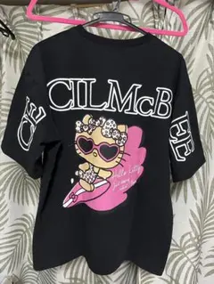 CECIL McBEE ハローキティ コラボ Tシャツ ブラックのサムネイル