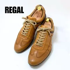 【定番人気】REGAL リーガル 751R ブラウン レザー　スニーカー 26のサムネイル