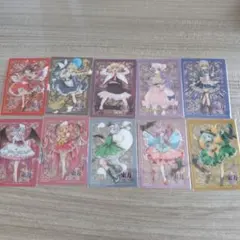 東方Project　クリアカード　まとめ売り