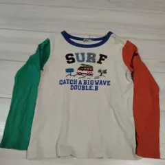 DOUBLE.B サーフスタイル Tシャツ 100cm