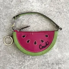 極美品✨Y2K Coach Charm Watermelon Leather - メルカリ