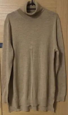 新品タグ付き　GAP メリノウール　タートル　L　ギャップ