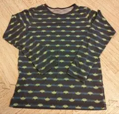 HEATTECH エイリアン柄 長袖カットソー 140