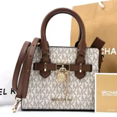 未使用 マイケルコース 2way ショルダーバッグ ハンドバッグ ミニサッチェル