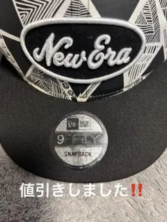 New Era 9FIFTY Snapback キャップ 幾何学模様