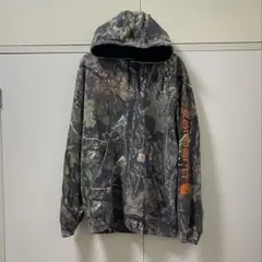 新品タグ付】RUFFLOG ラフロッグ リアルツリーカモ ハーフジップ L