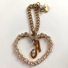 Samantha Thavasa イニシャル A チャーム キーホルダー