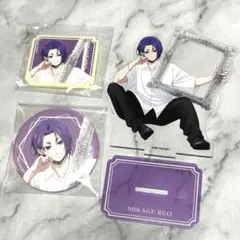 御影玲王 ブルーロック アクリルスタンド 缶バッジ マグネット Frame