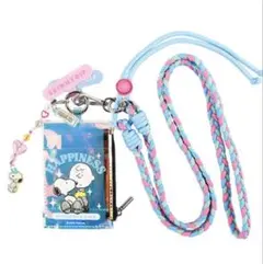 SKINNYDIP スキニーディップ スヌーピー PEANUTS IDケース