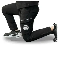 PUMAxヒロミ コラボワークウェアパンツ ブラック　Lサイズ　PW-3045G