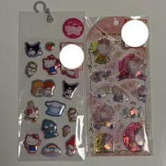 ウォーターインシール　サンリオ　ぷくっとシールサンリオ