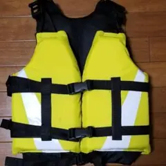 子供用 ライフジャケット イエローSサイズ　防水スマホケース 付き