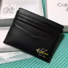 Calvin Klein Jeans ブラックカードケース