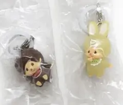 ‪*·様 モンチッチ めじるしアクセサリー2 モンチッチ チムたんイエロー ガチ