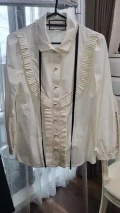 訳有GUCCI 国内正規品 ヴィンテージブラウス シャツ　シルク100% GUCCI - 極美品 Vintage グッチ GUCCI シャツ ブラウス ロングスリーブ