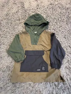 120size BREEZE フード付きアノラックジャケット