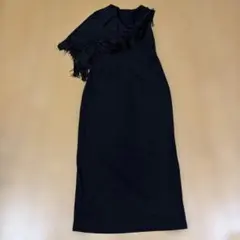 ワンピース　ブラック　shein