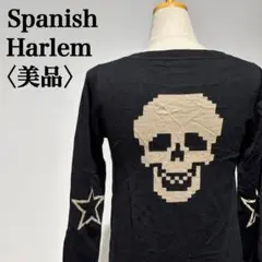 【美品】スパニッシュハーレム　ドクロ柄ニットトップス　ニットチュニック