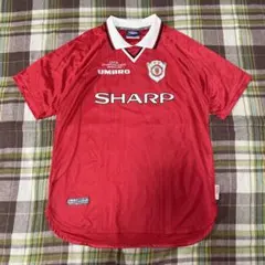 UMBRO マンチェスターシティ　ベッカム　ユニホーム　Lサイズ