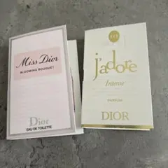 Dior 香水 サンプル MissDior jadore サンプル2種類未使用