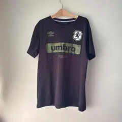 UMBROアンブロ　イングランド　グラフィックドライTシャツ L ブラック　黒