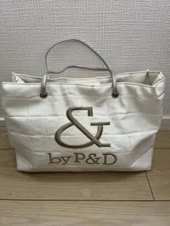 美品　&by Pinky&Dianne トートバッグ クロコ型押しのサムネイル