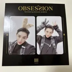 WONHO OBSESSION 1st SINGLE ALBUM 特典トレカ③