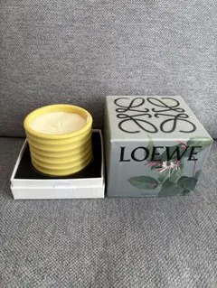 未使用 LOEWE ロエベ キャンドル イエロー ハニーサックル スモール