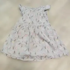 アイスクリーム柄 半袖ワンピース 120cm