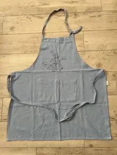 エプロン150サイズ ブルー 水色