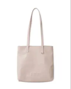 FURFUR エンボスロゴトートバッグ M ピンク