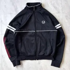 【超希少】ゴーシャラブチンスキー×セルジオタッキーニ トラックジャケット 黒 GOSHA RUBCHINSKIY×Sergio Tacchini/ゴーシャラブチンスキー