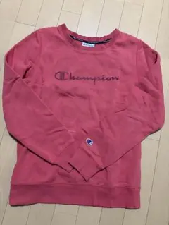 Champion 赤 スウェットシャツ S
