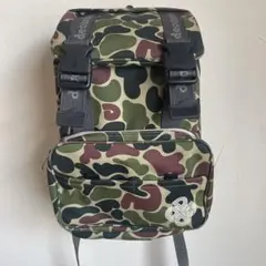 decorateデコレート 迷彩柄リュックサック　中古