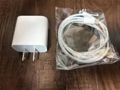 美品 Apple純正 20W USB-C電源アダプタ➕ケーブル