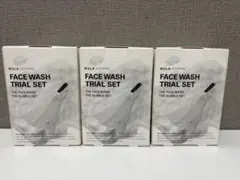 バルクオム　フェイスウォッシュ　トライアルセット　新品　3個セットのサムネイル
