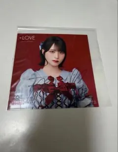 =LOVE イコラブ 佐々木舞香　直筆サイン入りソロジャケット LOVE イコラブ 佐々木舞香 直筆サイン ソロジャケット - メルカリ