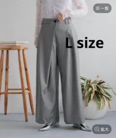 ラップパンツ ワイドパンツ