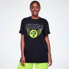 新品未使用】ZUMBA® 新作 Electric Feel Tシャツ ブラック - メルカリ