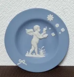 ウェッジウッド・ジャスパーエンジェル プレート