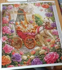ダイヤモンドアート 完成品(値下げ不可)のサムネイル