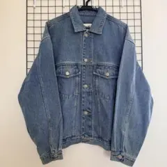 EDDIE BAUERエディーバウアー デニムカバーオール　M 中古・古着通販】Eddie Bauer (エディーバウアー) 80S デニム