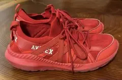 AVREX レッドスニーカー